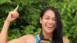 Foto que representa a Evelyn Guijarro sufre terrible accidente en 'Exatlón México' y se lesiona el ojo; ¿abandona el reality?