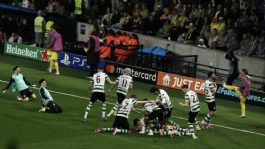 Foto que representa a Se acaba el sueño del Bodø/Glimt; es goleado por el Sporting Lisboa y cae eliminado en Champions