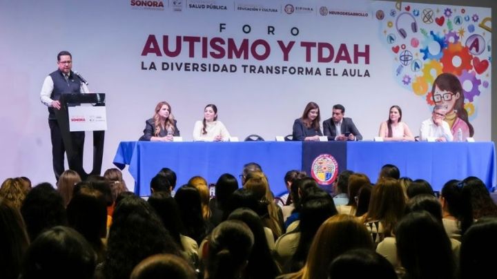 Gobierno de Sonora fortalece la inclusión educativa con foro sobre autismo y TDAH