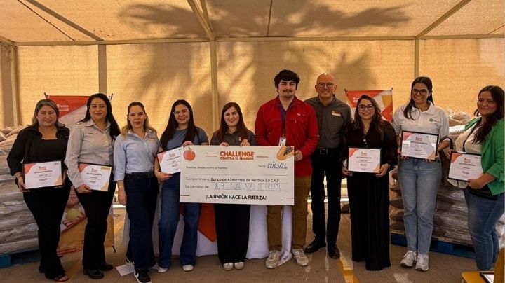 Challenge contra el Hambre reúne casi 9 toneladas de frijol: Banco de Alimentos de Hermosillo