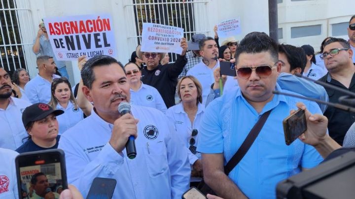 Sindicatos universitarios de Hermosillo exigen incremento en sueldos