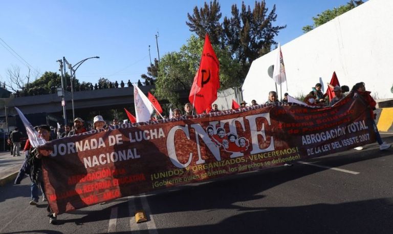 'Quien formó generaciones no merece envejecer en el abandono': CNTE convoca paro nacional de 72 horas