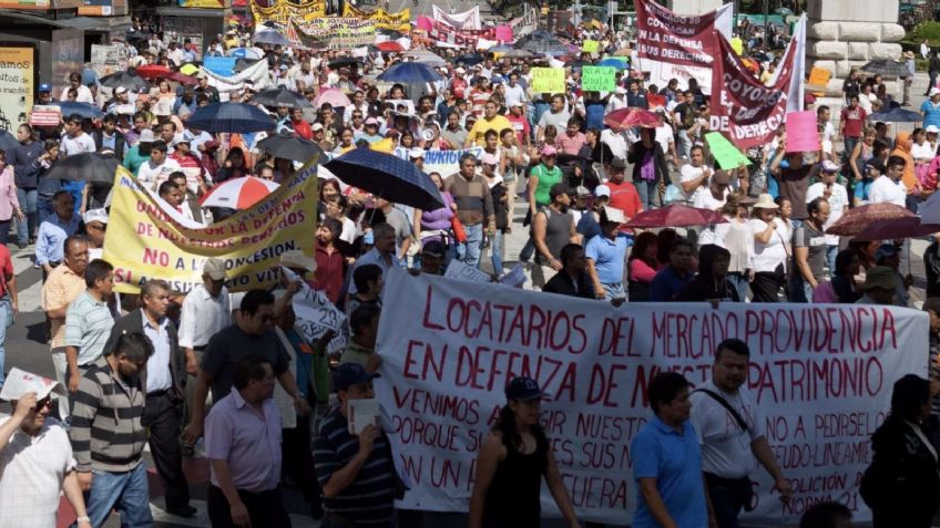 Tráfico en CDMX HOY: Marchas y BLOQUEOS que complicarán las calles este MARTES 17 de marzo