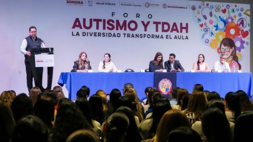 Gobierno de Sonora fortalece la inclusión educativa con foro sobre autismo y TDAH