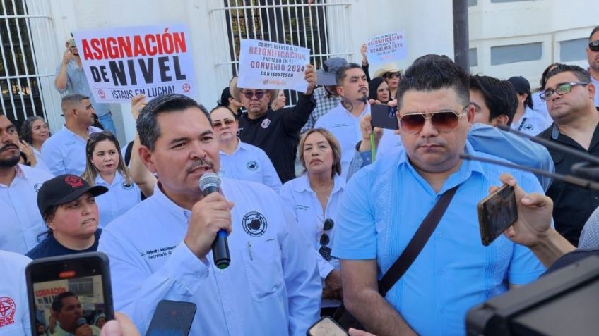 Sindicatos universitarios de Hermosillo exigen incremento en sueldos