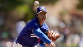 Foto ilustrativa de la nota titulada: Shohei Ohtani impresiona en su debut como lanzar en el Spring Training de Dodgers