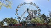 Foto ilustrativa de la nota titulada: FOTOS: Arman rueda de la fortuna panorámica dentro del Parque Infantil en Ciudad Obregón