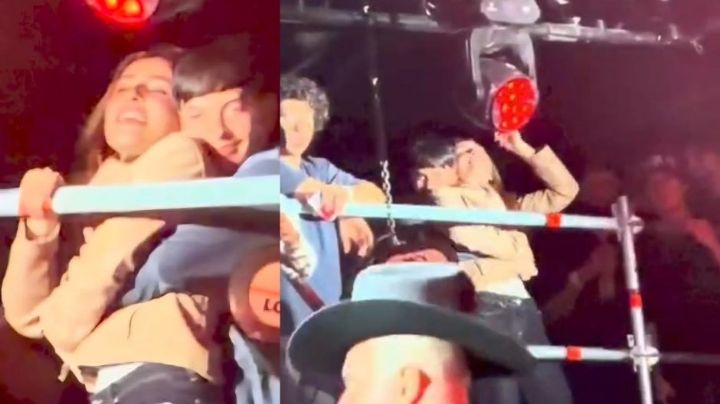 FOTOS: Natanael Cano y su novia Marisa, 'acaramelados', cantan los temas de Carín en La Cura Fest