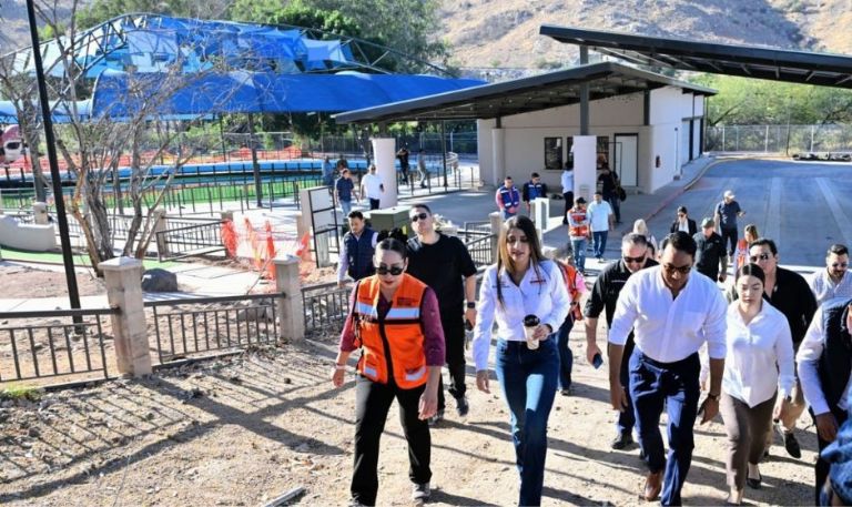 Paulina Ocaña supervisa los avances del Bosque Urbano La Sauceda rumbo a su primer aniversario