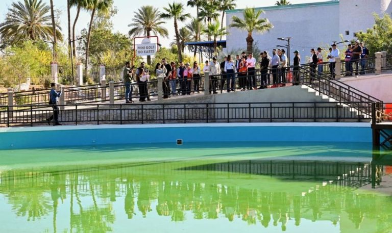 Paulina Ocaña supervisa los avances del Bosque Urbano La Sauceda rumbo a su primer aniversario