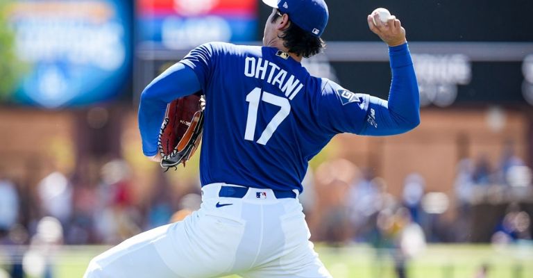 Ohtani realizó poco más de 60 lanzamientos