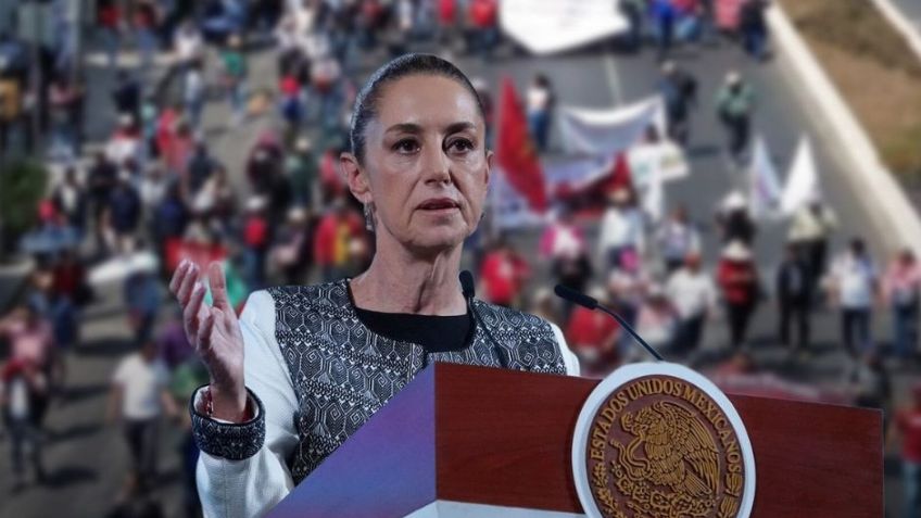 Sheinbaum asegura que el presupuesto no alcanza para las demandas económicas de la CNTE
