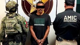 Foto que representa a Atrapan a 'El Chanate' en posesión de 32 dosis de crystal durante cateo en Ciudad Obregón