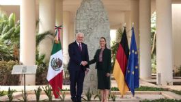 Foto que representa a Sheinbaum se reúne con presidente de Alemania en Cancún; hablan de cultura, comercio e inversión
