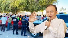 Foto que representa a Durazo afirma que la seguridad en Ciudad Obregón se refuerza; se incorporan 300 elementos policiales