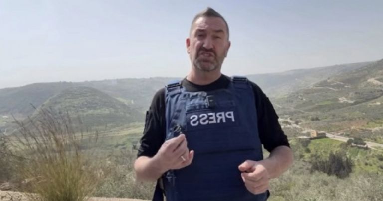 Periodistas resultan heridos en ataque en Líbano. Foto: Twitter