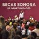 Sonora de Oportunidades: Durazo y Lamarque entregan más de 4 mil becas a estudiantes de Cajeme