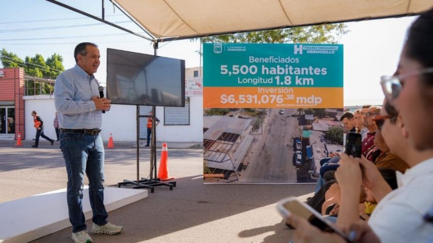 Arranca recarpeteo en 18 vialidades para mejorar calles en Hermosillo