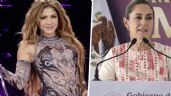Foto ilustrativa de la nota titulada: Sheinbaum celebra concierto de Shakira en el Zócalo de CDMX: "Un súper espectáculo"
