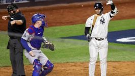 Foto que representa a Con buen ojo; los Athletics y los Giants retan más las decisiones de ampayeo… y ganan