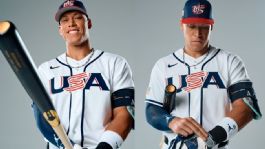 Foto que representa a Judge disfruta la oportunidad como capitán de Estados Unidos en el Clásico Mundial