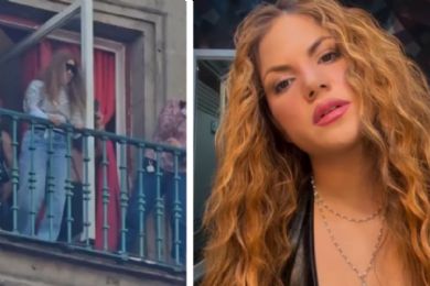 VIDEO: Imitadora de Shakira saluda a los asistentes en el Zócalo, provoca confusión y desata 'hate'