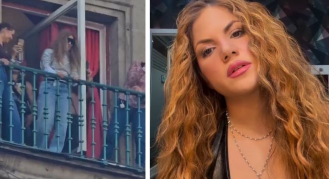 VIDEO: Imitadora de Shakira saluda a los asistentes en el Zócalo, provoca confusión y desata 'hate'