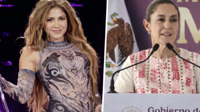 Sheinbaum celebra concierto de Shakira en el Zócalo de CDMX: "Un súper espectáculo"