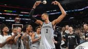 Foto ilustrativa de la nota titulada: NBA: Guiados por Wembanyama, los San Antonio Spurs ponen fin a su sequía de playoffs