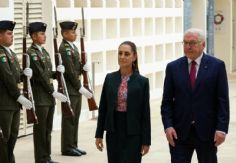 Foto ilustrativa de nota Sheinbaum se reúne con presidente Frank-Walter Steinmeier y adelanta posible viaje a Alemania