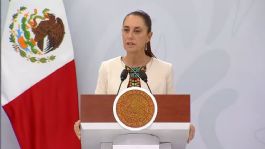 Foto que representa a Sheinbaum lamenta muerte de joven mexicano bajo custodia de ICE en Florida; exige investigación profunda