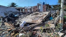 Foto que representa a Al menos 8 lesionados y 12 casas dañadas deja fuerte explosión en Estado de México