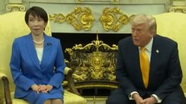 Foto que representa a "¿Por qué no avisaron de Pearl Harbor?": Trump a primera ministra de Japón