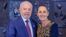 Foto que representa a Lula da Silva propone a Sheinbaum alianza Petrobras-Pemex para explorar el Golfo de México