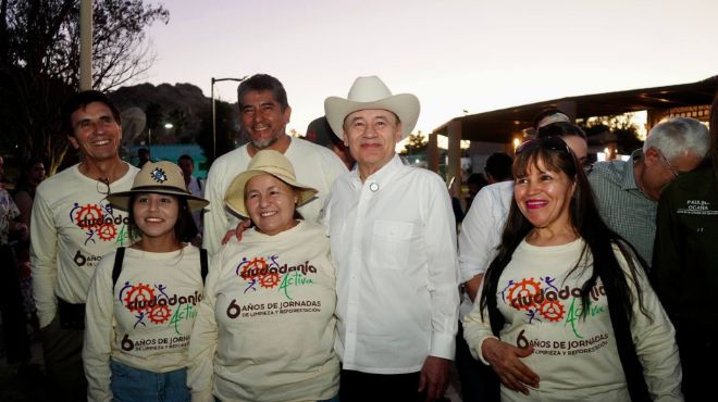 Foto ilustrativa de nota Celebra el gobernador Alfonso Durazo primer año del Bosque Urbano La Sauceda en Hermosillo
