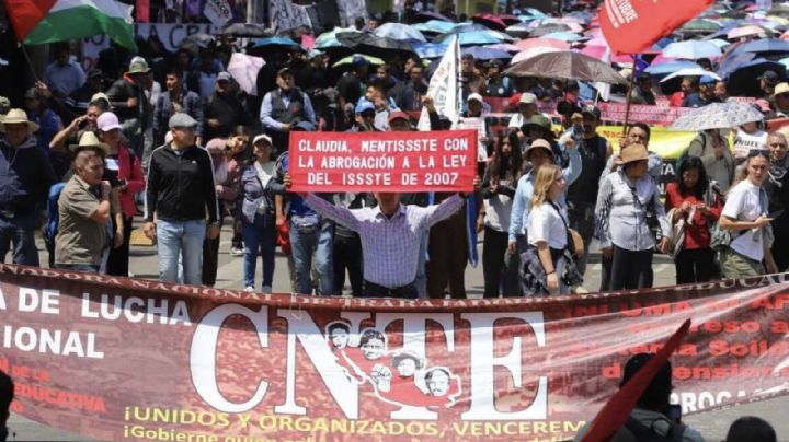 CNTE HOY 20 de marzo: Las marchas y BLOQUEOS que paralizan CDMX este tercer día de protestas