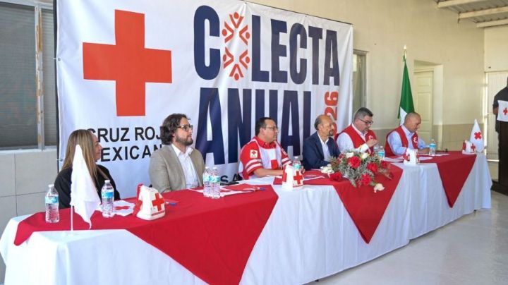 Quijada Lamadrid se suma a la colecta anual de la Cruz Roja Mexicana en Agua Prieta