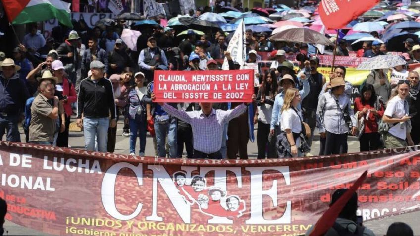 CNTE HOY 20 de marzo: Las marchas y BLOQUEOS que paralizan CDMX este tercer día de protestas