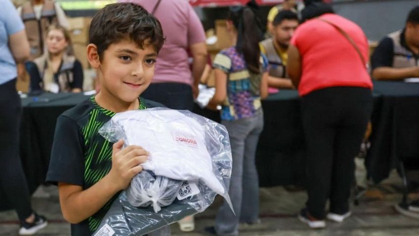 Entrega de uniformes escolares en Sonora comienza en abril, confirma la SEC