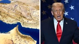 Foto que representa a Trump da 48 horas a Irán para liberar el estrecho de Ormuz o atacará sus plantas eléctricas