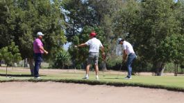 Foto que representa a Todo un éxito el arranque del Torneo Grupo de Golf Bours 2026 en Ciudad Obregón: 130 competidores en acción