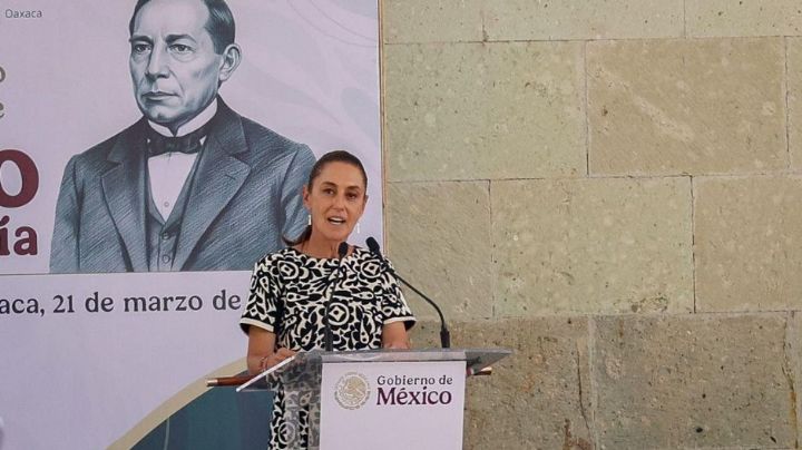 "Vive en la Cuarta Transformación": Sheinbaum en conmemoración de Benito Juárez
