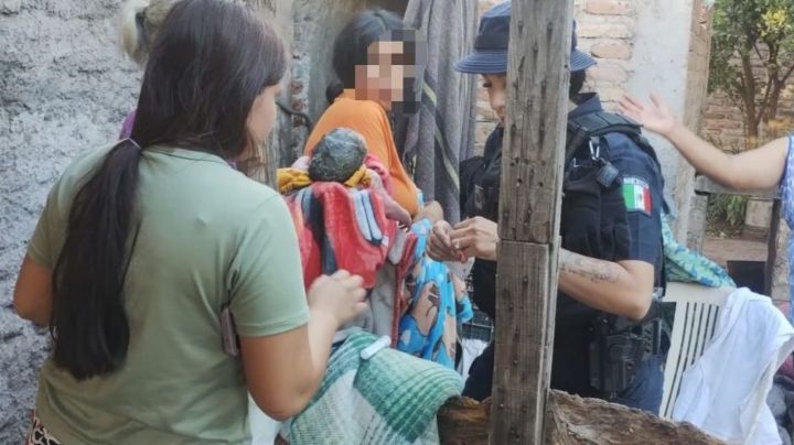 Policías municipales salvan la vida de un recién nacido en las afueras de Ciudad Obregón