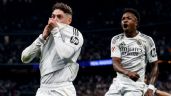 Foto ilustrativa de la nota titulada: El derbi se pinta de blanco; Real Madrid vence al Atlético y sigue en la pelea por el título de LaLiga
