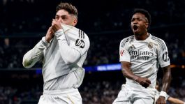 Foto que representa a El derbi se pinta de blanco; Real Madrid vence al Atlético y sigue en la pelea por el título de LaLiga