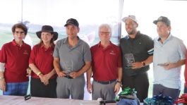 Foto que representa a David Medina es el triunfador de la edición 54 del Torneo de Golf del Grupo Bours