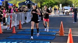 Foto que representa a Gobernador Alfonso Durazo consolida transformación de La Sauceda con Medio Maratón 21K