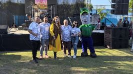 Foto que representa a Disfrutaron familias cajemenses de exitoso segundo Festival de la Paella 'K’áak K’uyé'