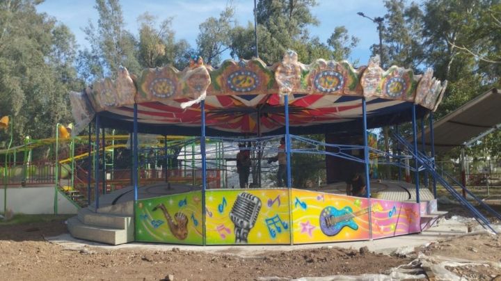 Parque Ostimuri de Ciudad Obregón avanza hacia su reapertura con nuevos juegos