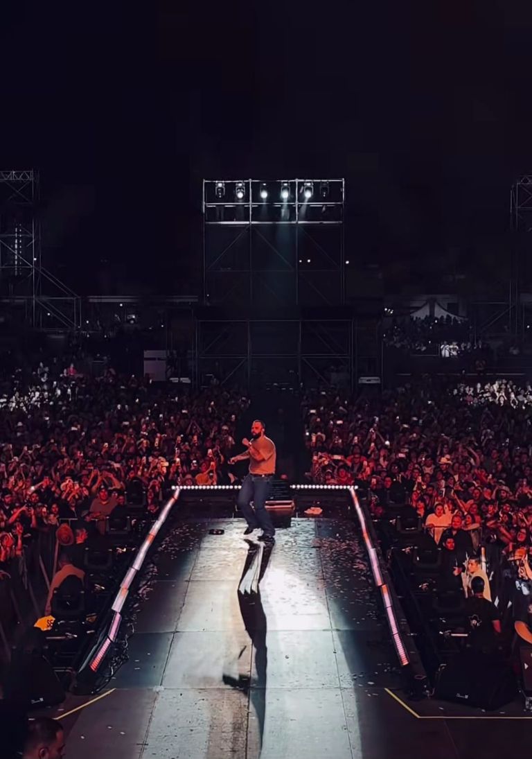 Carín León se presentó en Tijuana. Foto: Cortesía